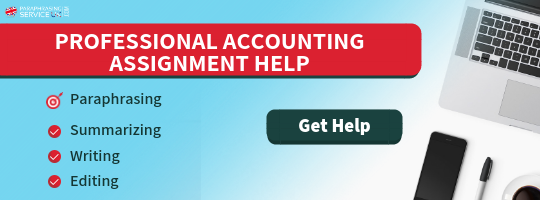Accounting assignment help uk